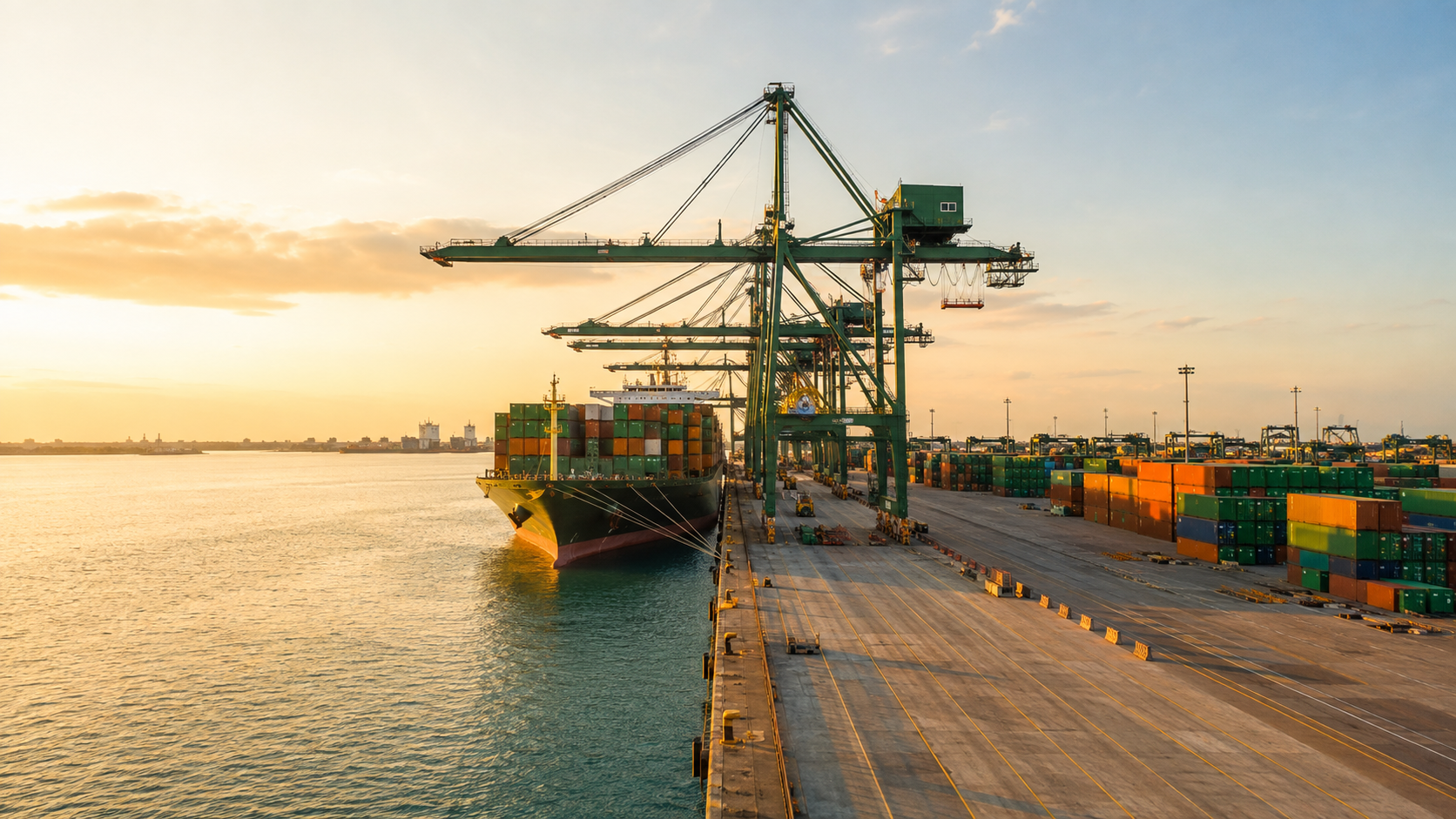 Commerce international par voie maritime